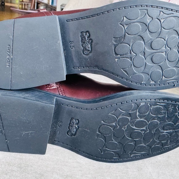 Coach Extended Calf Riding Boot In Signature Jacquard - Picture 5 of 7